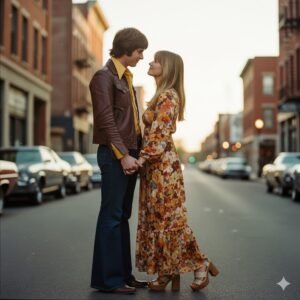 Google Gemini Couple Retro Style AI Photo Editing Prompts