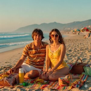 Google Gemini Couple Retro Style AI Photo Editing Prompts