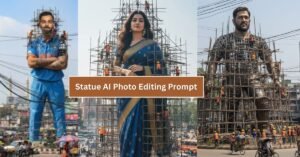 Statue AI Photo Editing Prompt