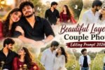 Beautiful Layers Couple Photo Editing Prompt