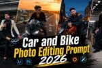 Car & Bike Photo Editing prompt