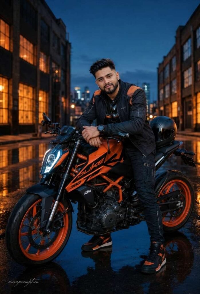 Bike Photo Editing Prompt