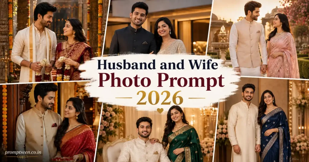 Husband and Wife Photo Prompt