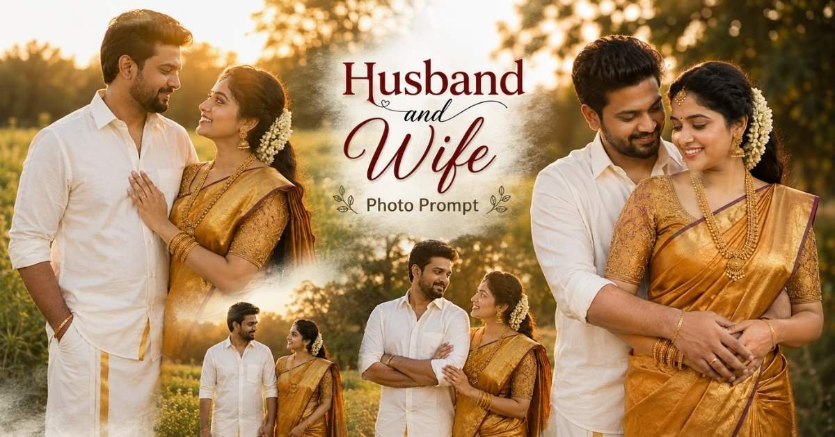 Husband and Wife Photo Prompt