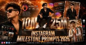 Instagram Milestone Photo Editing Prompts