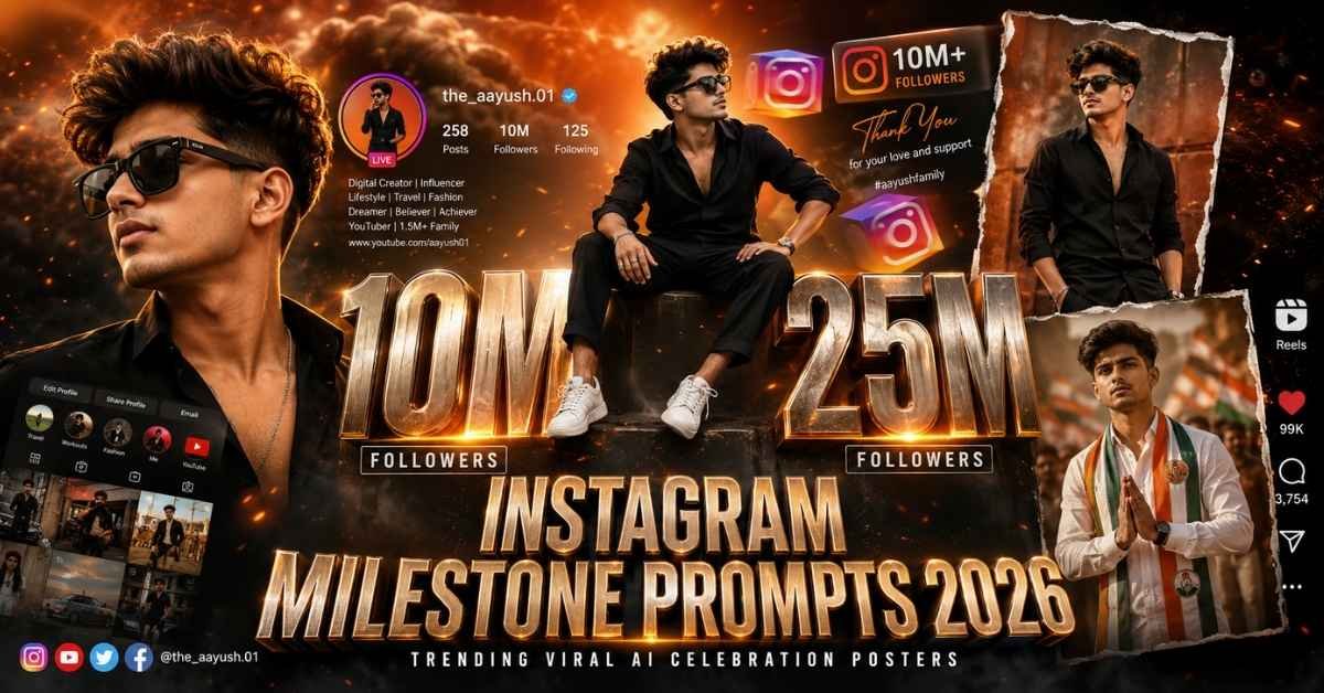 Instagram Milestone Photo Editing Prompts