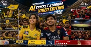 Trending AI Cricket Stadium Video Editing 2026