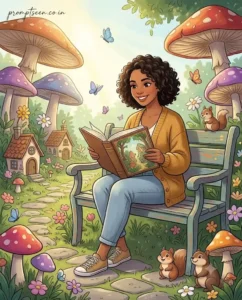 Storybook Garden Portrait