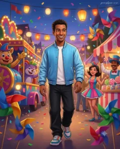 Cartoon Carnival Street
