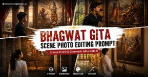 Bhagwat Gita Scene Photo Editing Prompt
