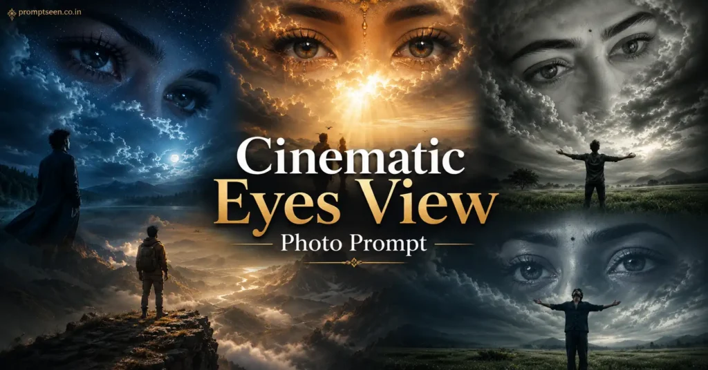 Cinematic Eyes View Photo Prompt