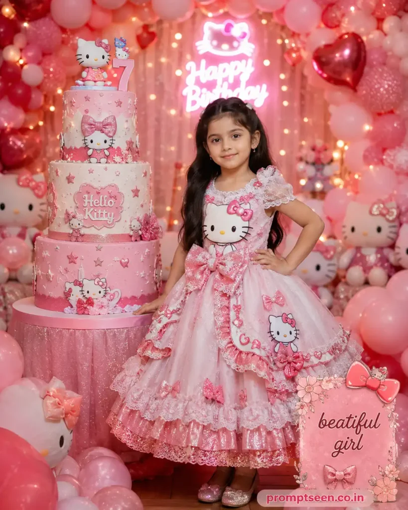 Hello Kitty Birthday Princess Theme