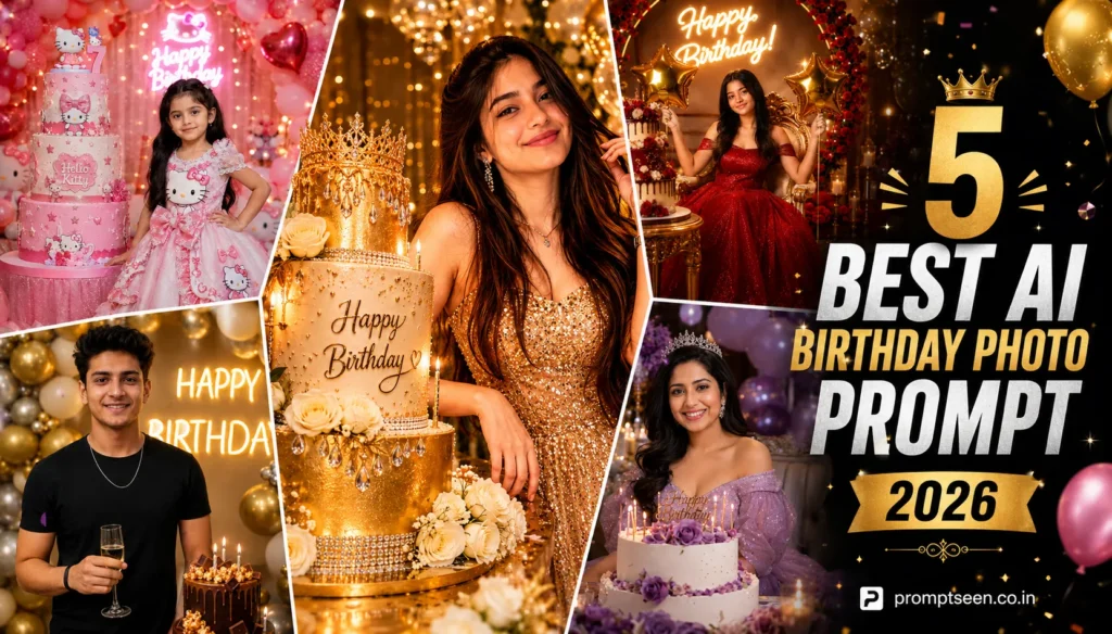 5 Best AI Birthday Photo Prompt
