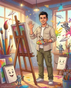 Creative Cartoon Art Studio