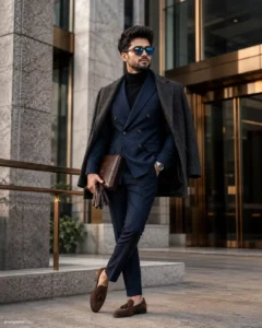 Luxury Architectural Fashion Portrait