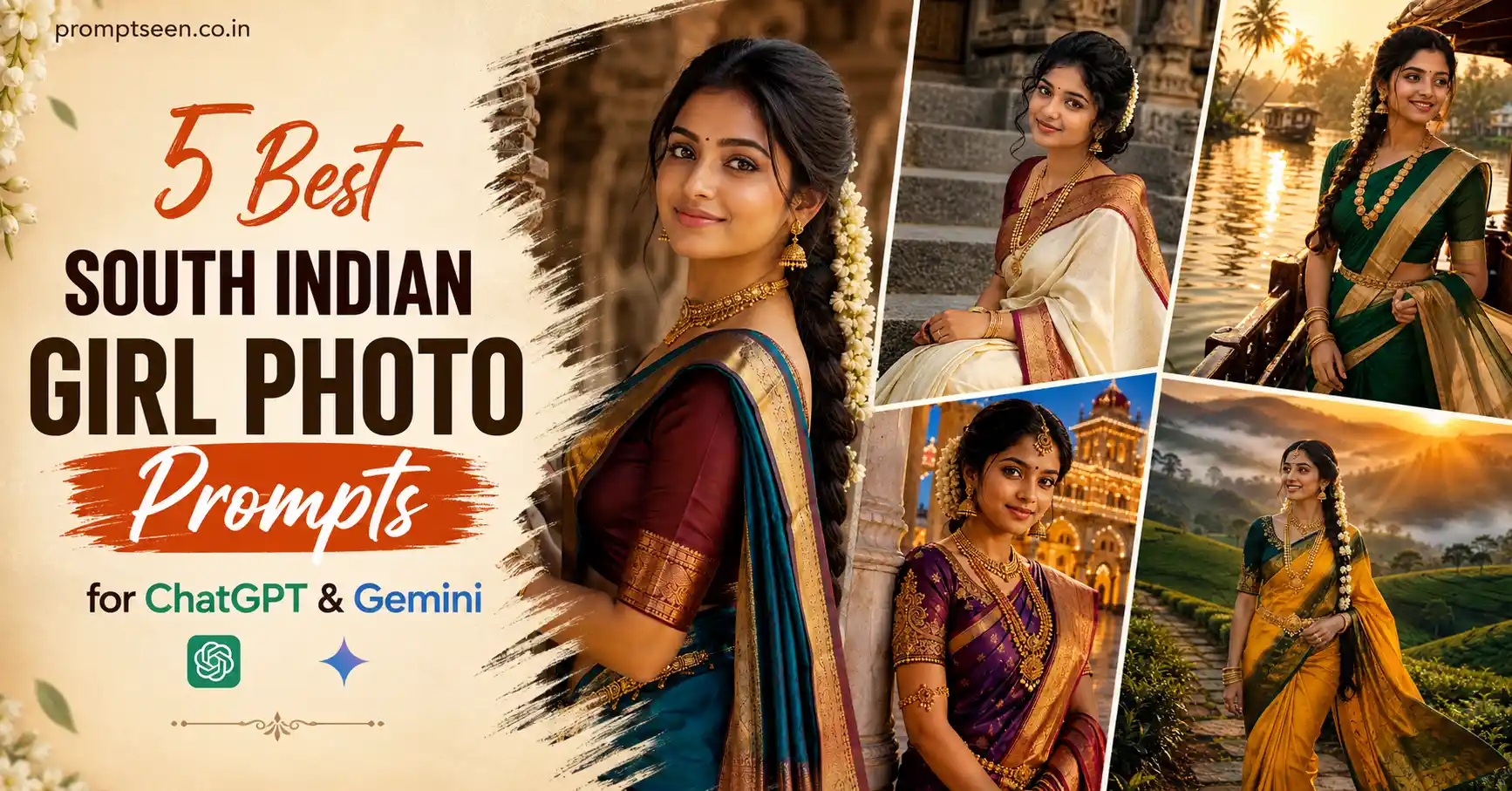 South Indian Girl Photo Prompts
