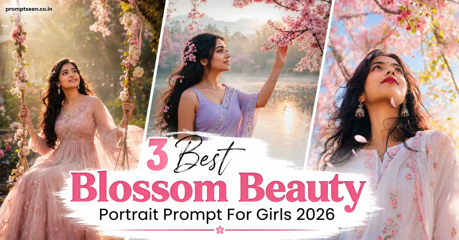 Blossom Beauty Portrait Prompt