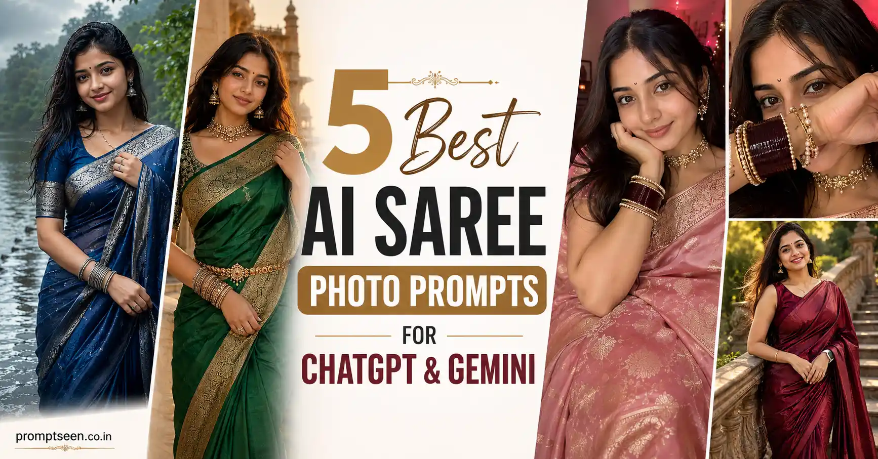 AI Saree Photo Prompts