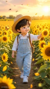 Dreamy Sunflower Field Adventure