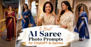 AI Saree Photo Prompts